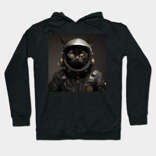 Astronaut Cat in Space - Bombay Hoodie